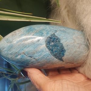 Crystal Blue Apatite Healing  Personal Power Achieve goal